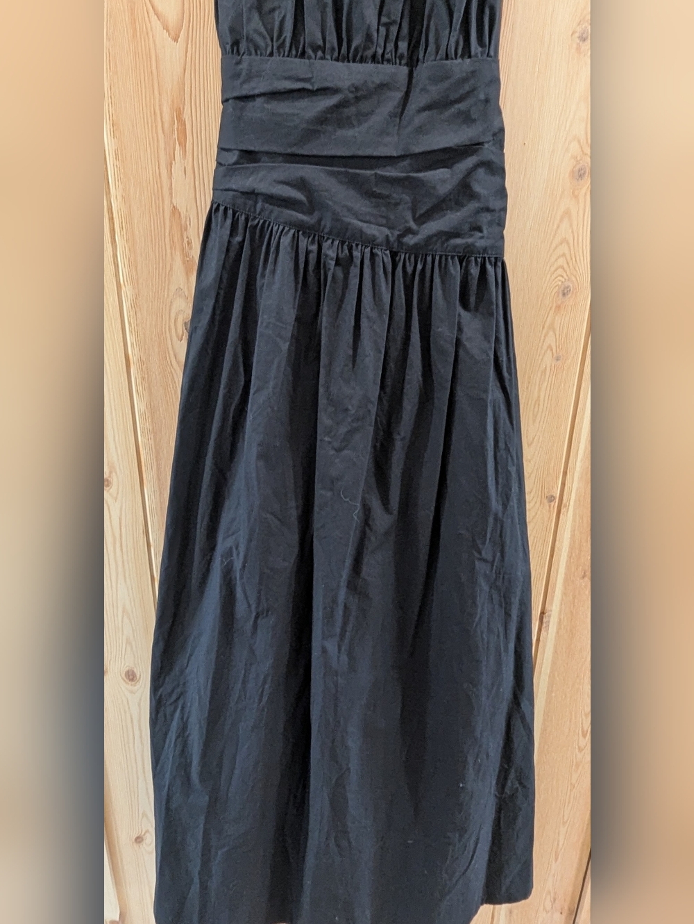 NWT Country Road Black Cotton Cutout Maxi Dress - Picture 7 of 12